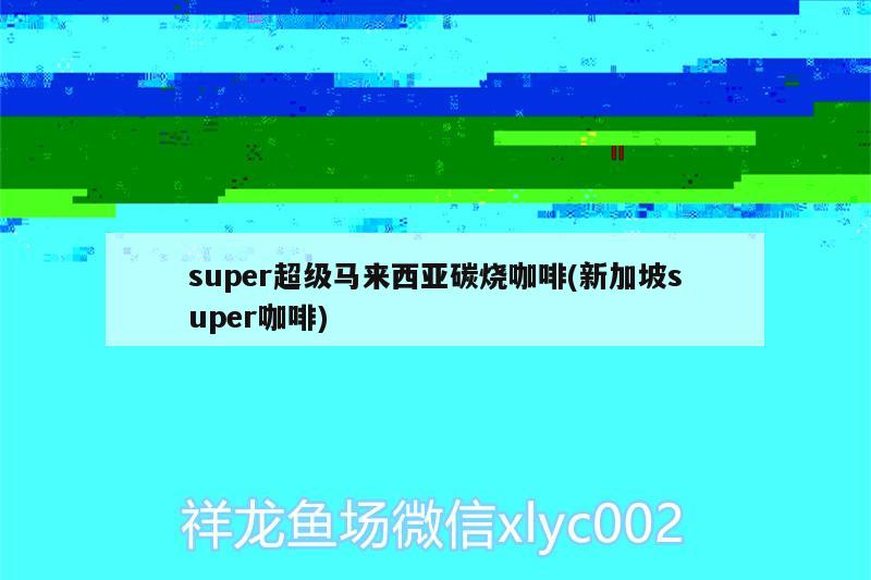 super超級馬來西亞碳燒咖啡(新加坡super咖啡)