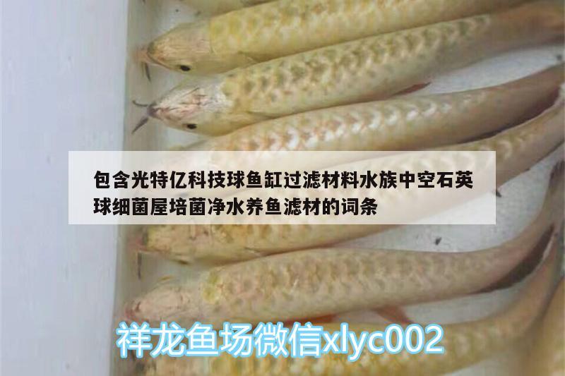 包含光特億科技球魚缸過濾材料水族中空石英球細(xì)菌屋培菌凈水養(yǎng)魚濾材的詞條