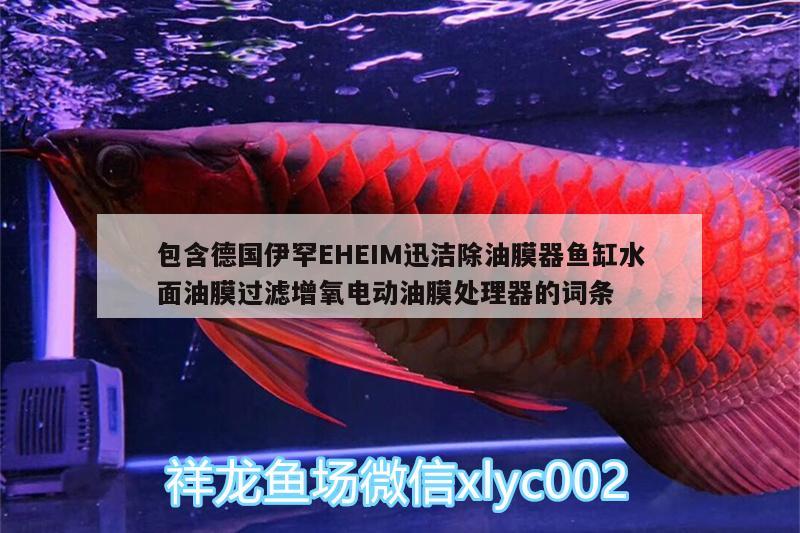 包含德國伊罕EHEIM迅潔除油膜器魚缸水面油膜過濾增氧電動油膜處理器的詞條 伊罕水族