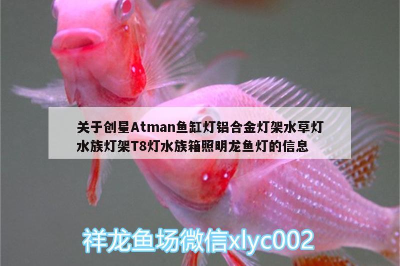 關(guān)于創(chuàng)星Atman魚缸燈鋁合金燈架水草燈水族燈架T8燈水族箱照明龍魚燈的信息