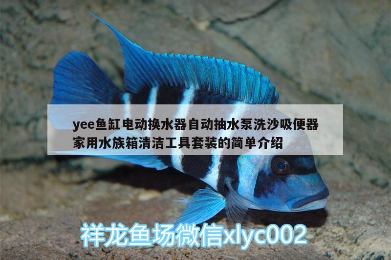 yee魚缸電動換水器自動抽水泵洗沙吸便器家用水族箱清潔工具套裝的簡單介紹