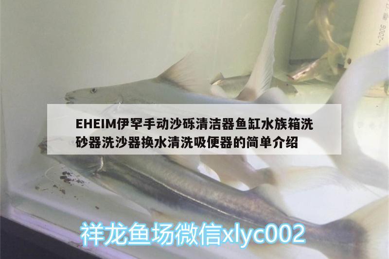 EHEIM伊罕手動(dòng)沙礫清潔器魚(yú)缸水族箱洗砂器洗沙器換水清洗吸便器的簡(jiǎn)單介紹 伊罕水族