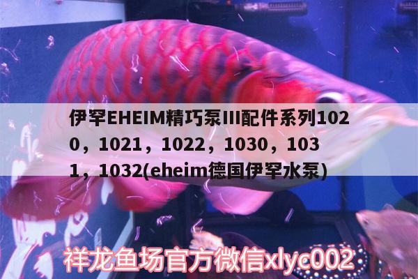 伊罕EHEIM精巧泵III配件系列1020，1021，1022，1030，1031，1032(eheim德國伊罕水泵)