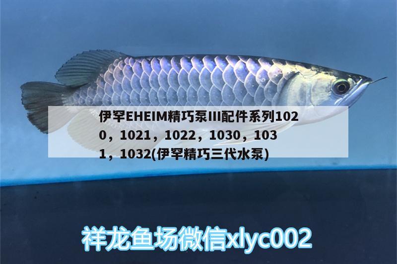 伊罕EHEIM精巧泵III配件系列1020，1021，1022，1030，1031，1032(伊罕精巧三代水泵)