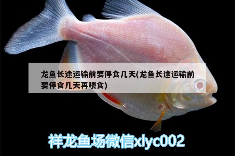 龍魚(yú)長(zhǎng)途運(yùn)輸前要停食幾天(龍魚(yú)長(zhǎng)途運(yùn)輸前要停食幾天再喂食) 孵化器