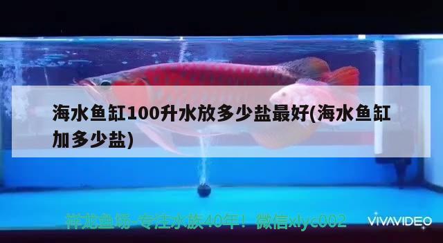 海水魚缸100升水放多少鹽最好(海水魚缸加多少鹽) 海水魚