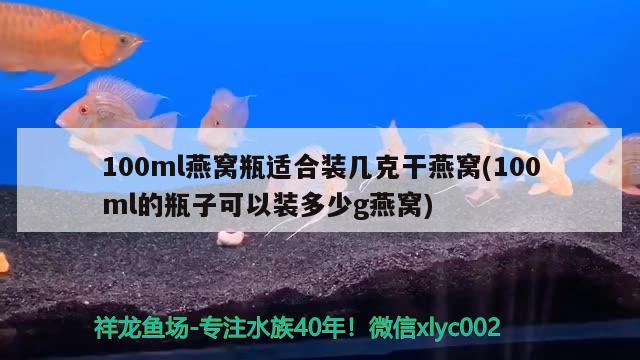 100ml燕窩瓶適合裝幾克干燕窩(100ml的瓶子可以裝多少g燕窩)