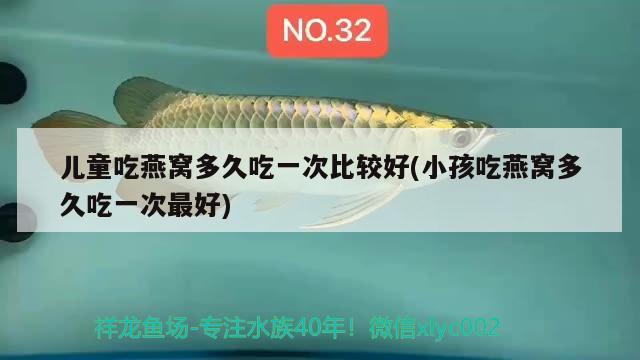 兒童吃燕窩多久吃一次比較好(小孩吃燕窩多久吃一次最好) 馬來西亞燕窩