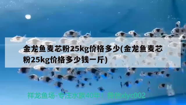 金龍魚麥芯粉25kg價格多少(金龍魚麥芯粉25kg價格多少錢一斤)