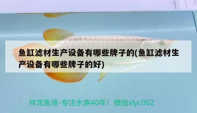 魚(yú)缸濾材生產(chǎn)設(shè)備有哪些牌子的(魚(yú)缸濾材生產(chǎn)設(shè)備有哪些牌子的好)