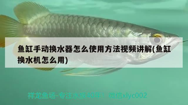 魚缸手動換水器怎么使用方法視頻講解(魚缸換水機怎么用)