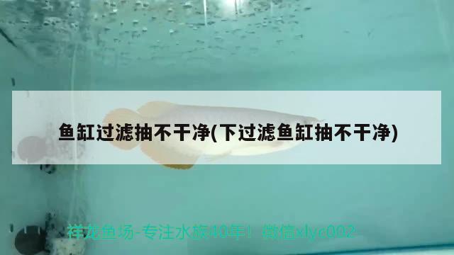 魚缸過濾抽不干凈(下過濾魚缸抽不干凈) 充氧泵