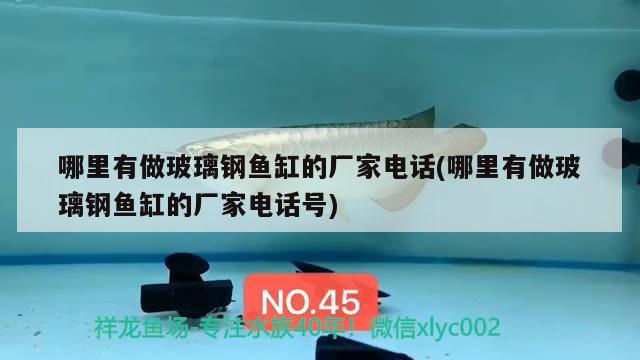 哪里有做玻璃鋼魚(yú)缸的廠家電話(哪里有做玻璃鋼魚(yú)缸的廠家電話號(hào))