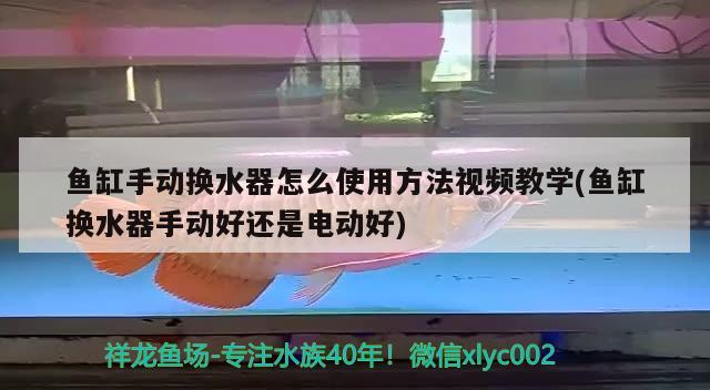 魚缸手動換水器怎么使用方法視頻教學(魚缸換水器手動好還是電動好)