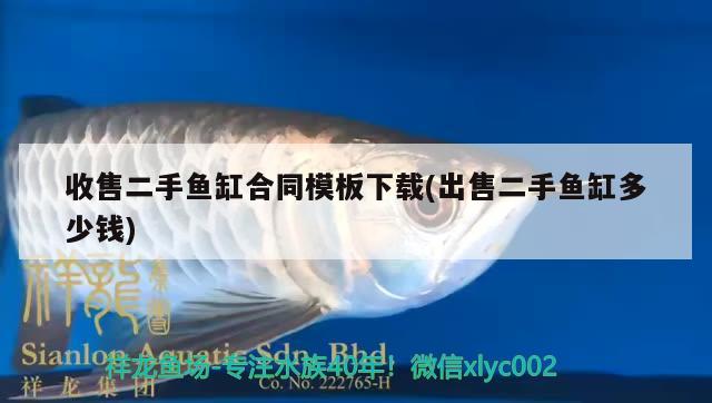 收售二手魚缸合同模板下載(出售二手魚缸多少錢) 鐵甲武士