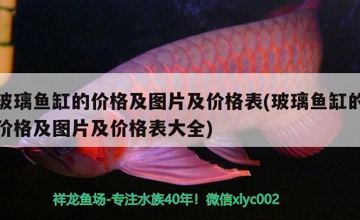 玻璃魚缸的價格及圖片及價格表(玻璃魚缸的價格及圖片及價格表大全)