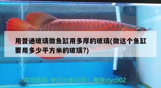 用普通玻璃做魚缸用多厚的玻璃(做這個魚缸要用多少平方米的玻璃?) 森森魚缸