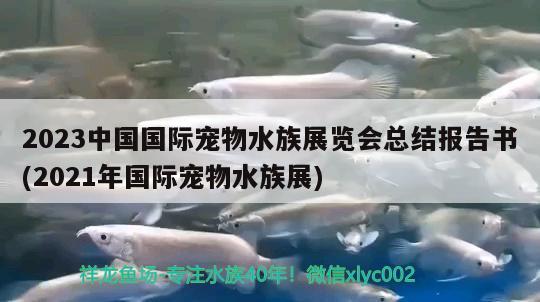 2023中國國際寵物水族展覽會總結(jié)報告書(2021年國際寵物水族展)