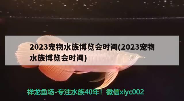 2023寵物水族博覽會時間(2023寵物水族博覽會時間) 2024第28屆中國國際寵物水族展覽會CIPS（長城寵物展2024 CIPS）