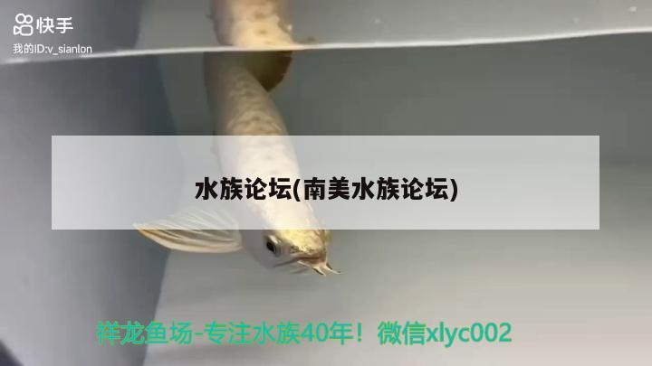 水族論壇(南美水族論壇) 2025第29屆中國國際寵物水族展覽會CIPS（長城寵物展2025 CIPS）