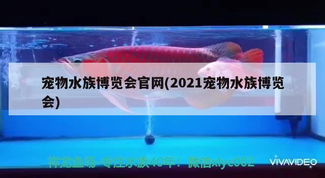 寵物水族博覽會官網(wǎng)(2021寵物水族博覽會)