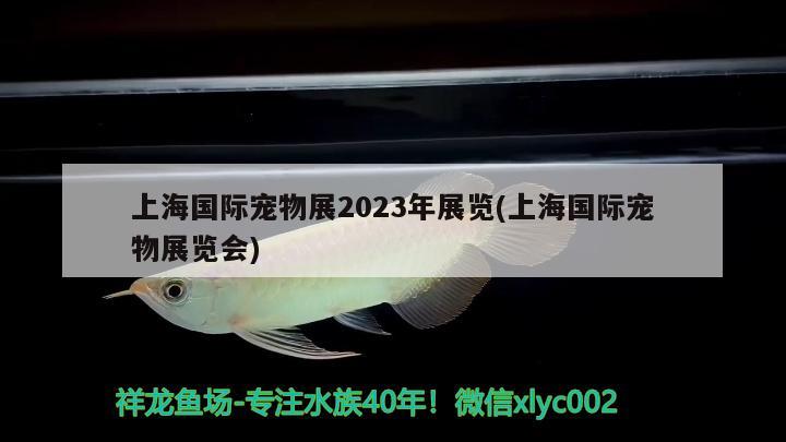 上海國際寵物展2023年展覽(上海國際寵物展覽會) 2025第29屆中國國際寵物水族展覽會CIPS（長城寵物展2025 CIPS）