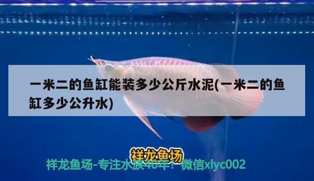 一米二的魚缸能裝多少公斤水泥(一米二的魚缸多少公升水)