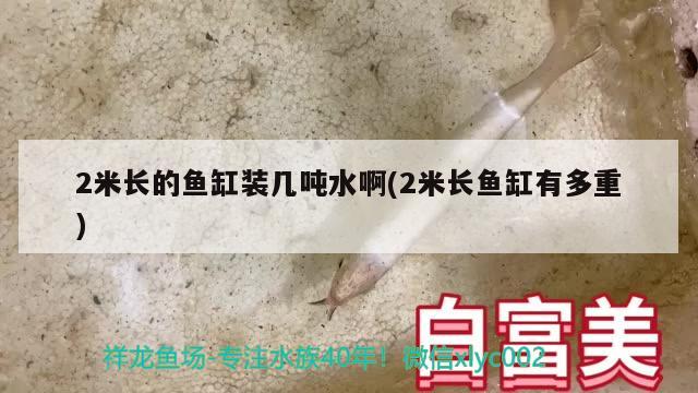 2米長(zhǎng)的魚缸裝幾噸水啊(2米長(zhǎng)魚缸有多重)