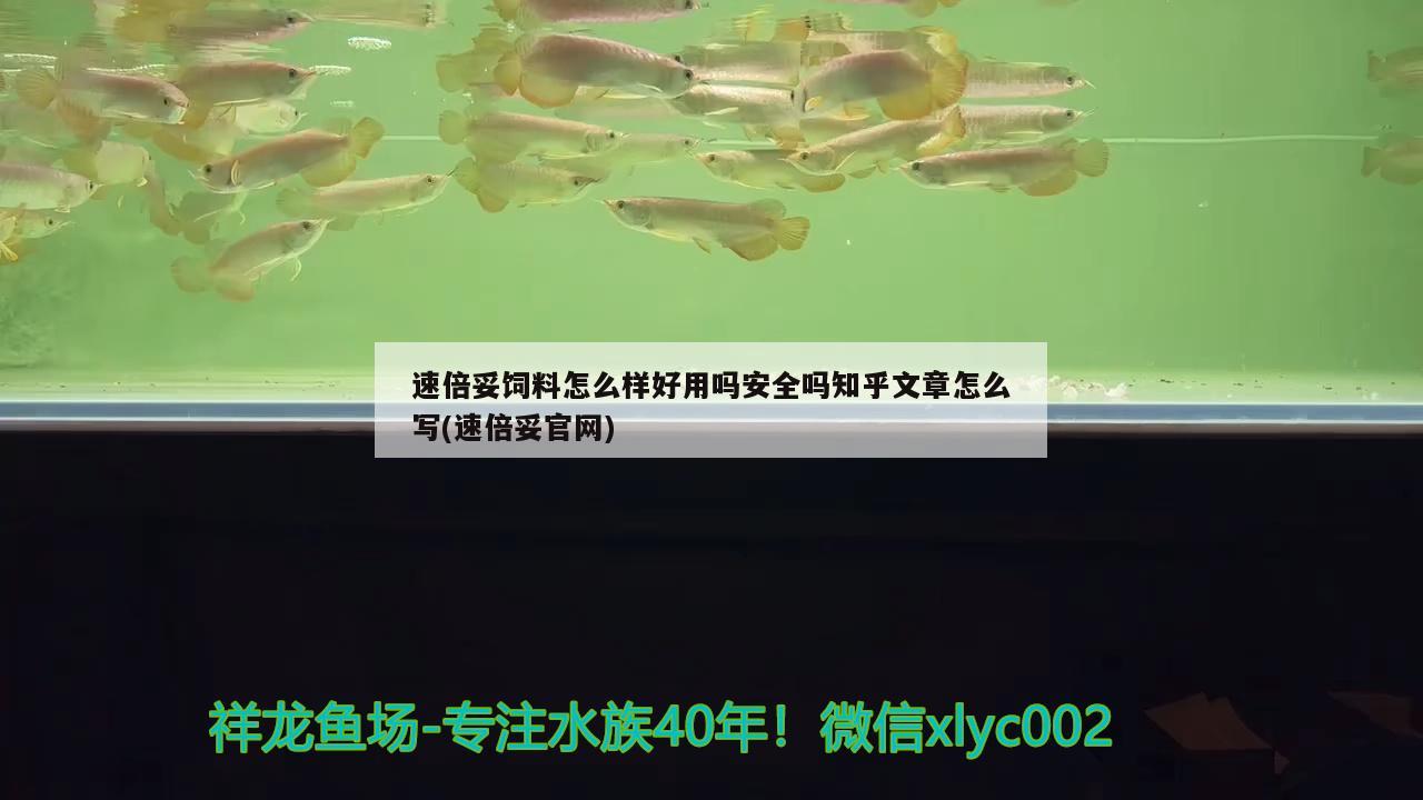 速倍妥飼料怎么樣好用嗎安全嗎知乎文章怎么寫(速倍妥官網(wǎng))