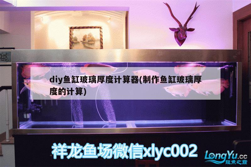 diy魚缸玻璃厚度計(jì)算器(制作魚缸玻璃厚度的計(jì)算)