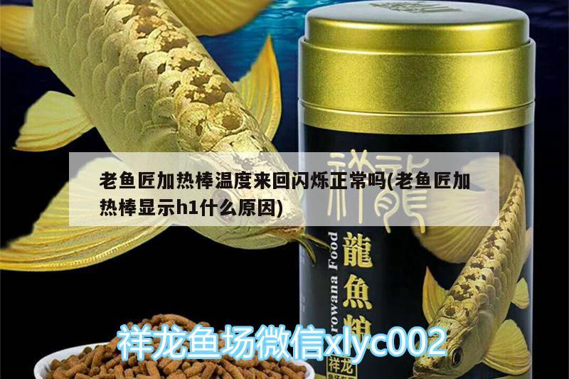 老魚匠加熱棒溫度來回閃爍正常嗎(老魚匠加熱棒顯示h1什么原因) 老魚匠